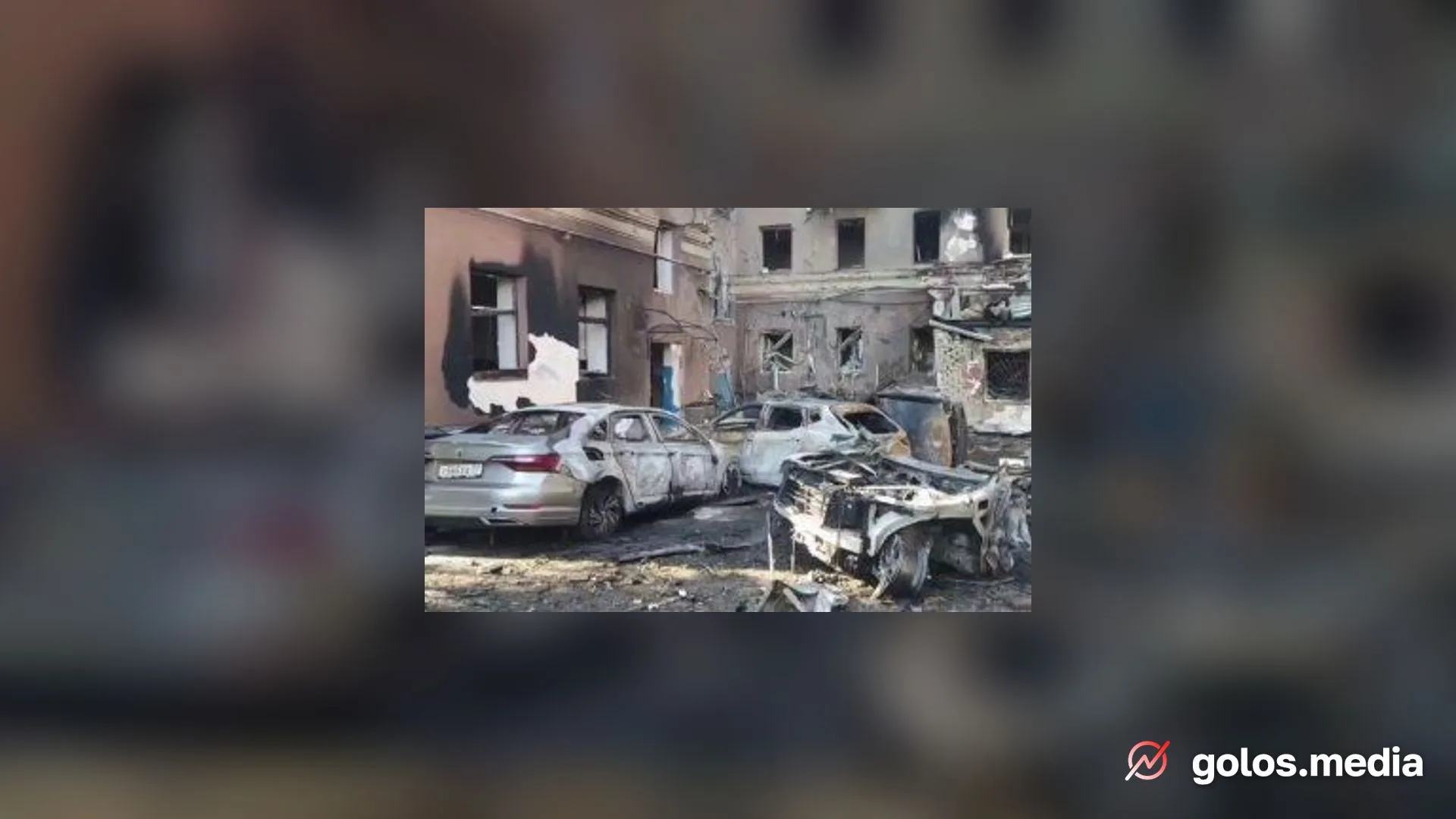 В Белгороде дроны повредили 15 домов и 31 автомобиль